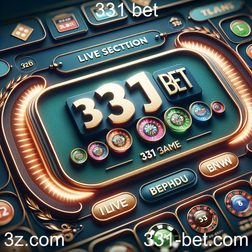 Experiência Imersiva: Apostas em Tempo Real na Categoria 'Ao Vivo' do 331 Bet